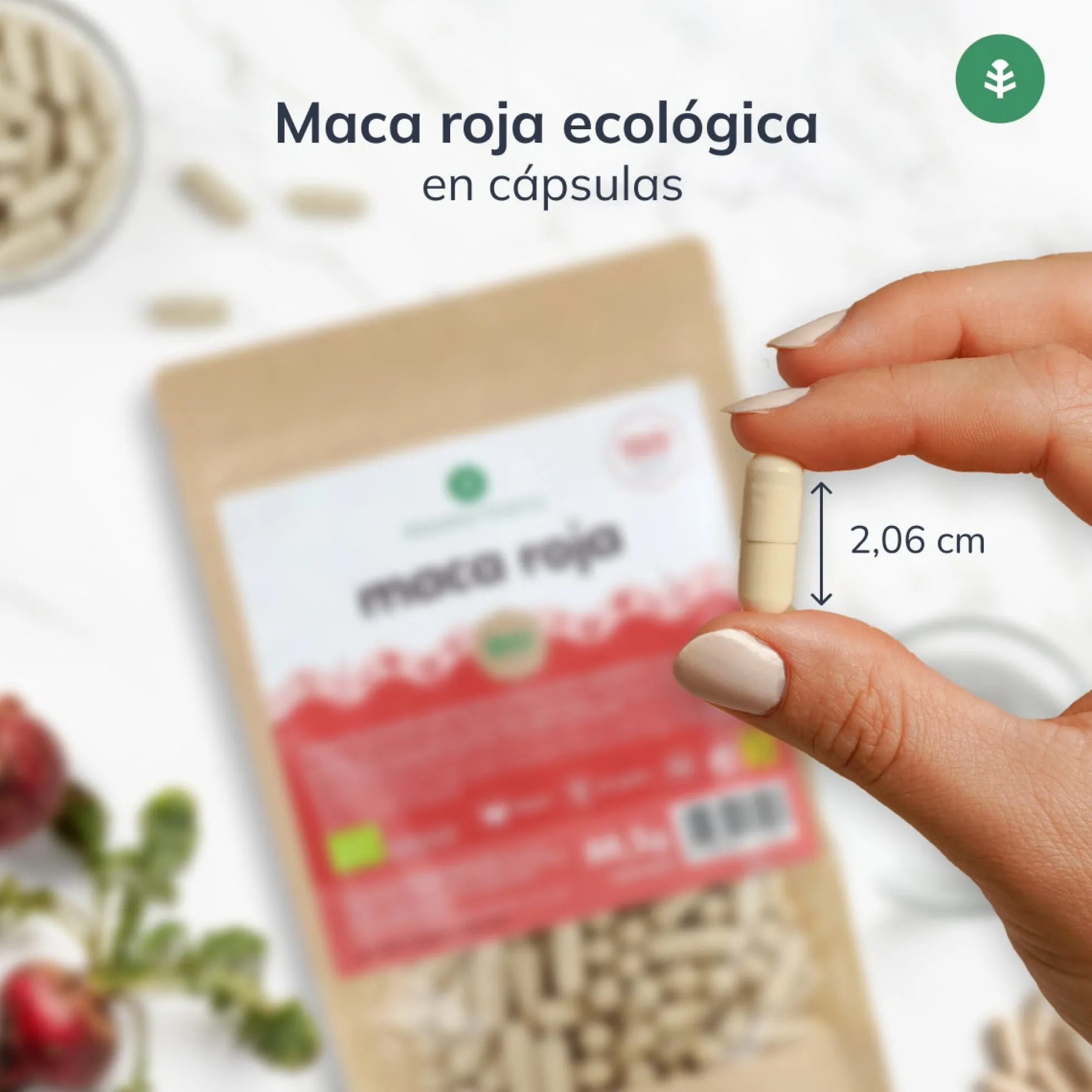 Maca Roja BIO Planeta Huerto 150 cápsulas