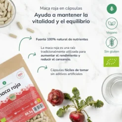 Maca Roja BIO Planeta Huerto 150 cápsulas