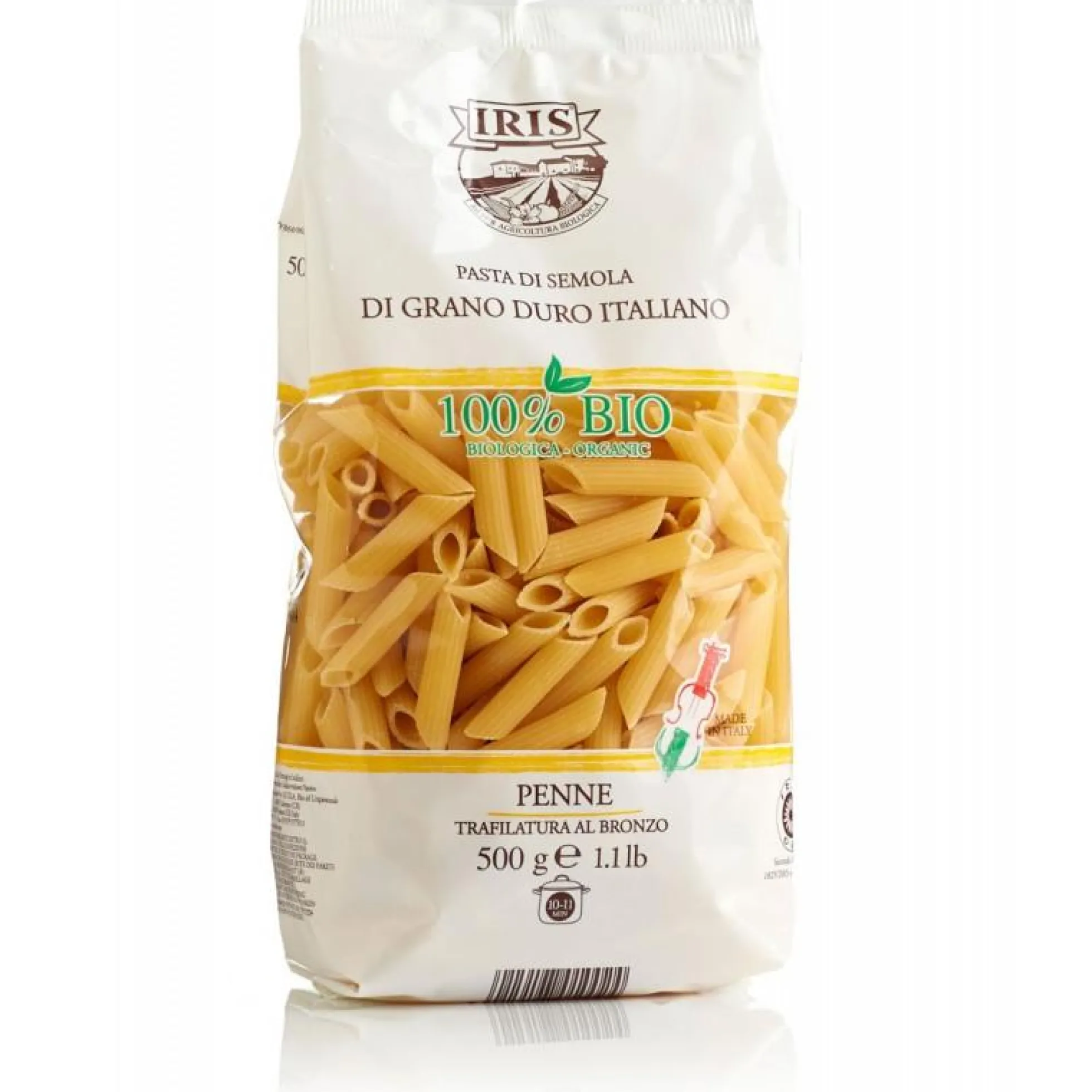Macarrones Bio Trigo Duro Iris 500 g