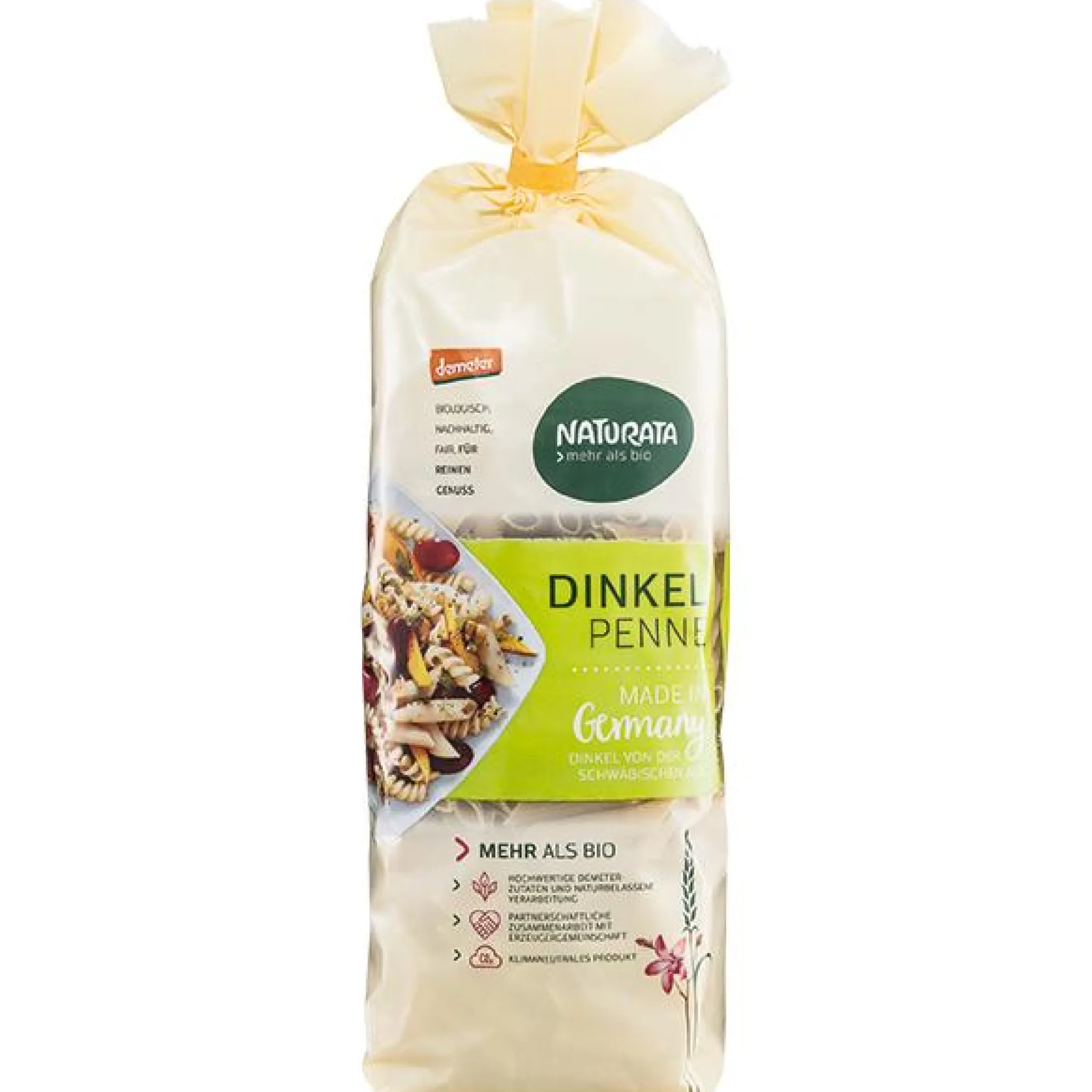 Macarrones de Espelta Demeter Naturata 500 g