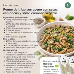Macarrones de trigo sarraceno ECO sin gluten Planeta Huerto 500 g