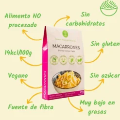 Macarrones konjac The Konjac Shop 270g