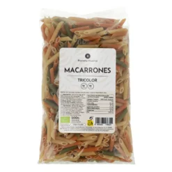 Macarrones tricolor ECO Planeta Huerto 500gr