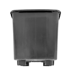 Maceta Cuadrada Negra Elevada 24,5 X 25,2 X 24,5 Cm (10 L) – Drenaje Y Aireación Óptimos