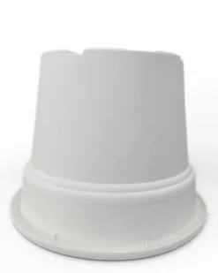 Maceta Redonda Blanca 40x31,5cm 25l