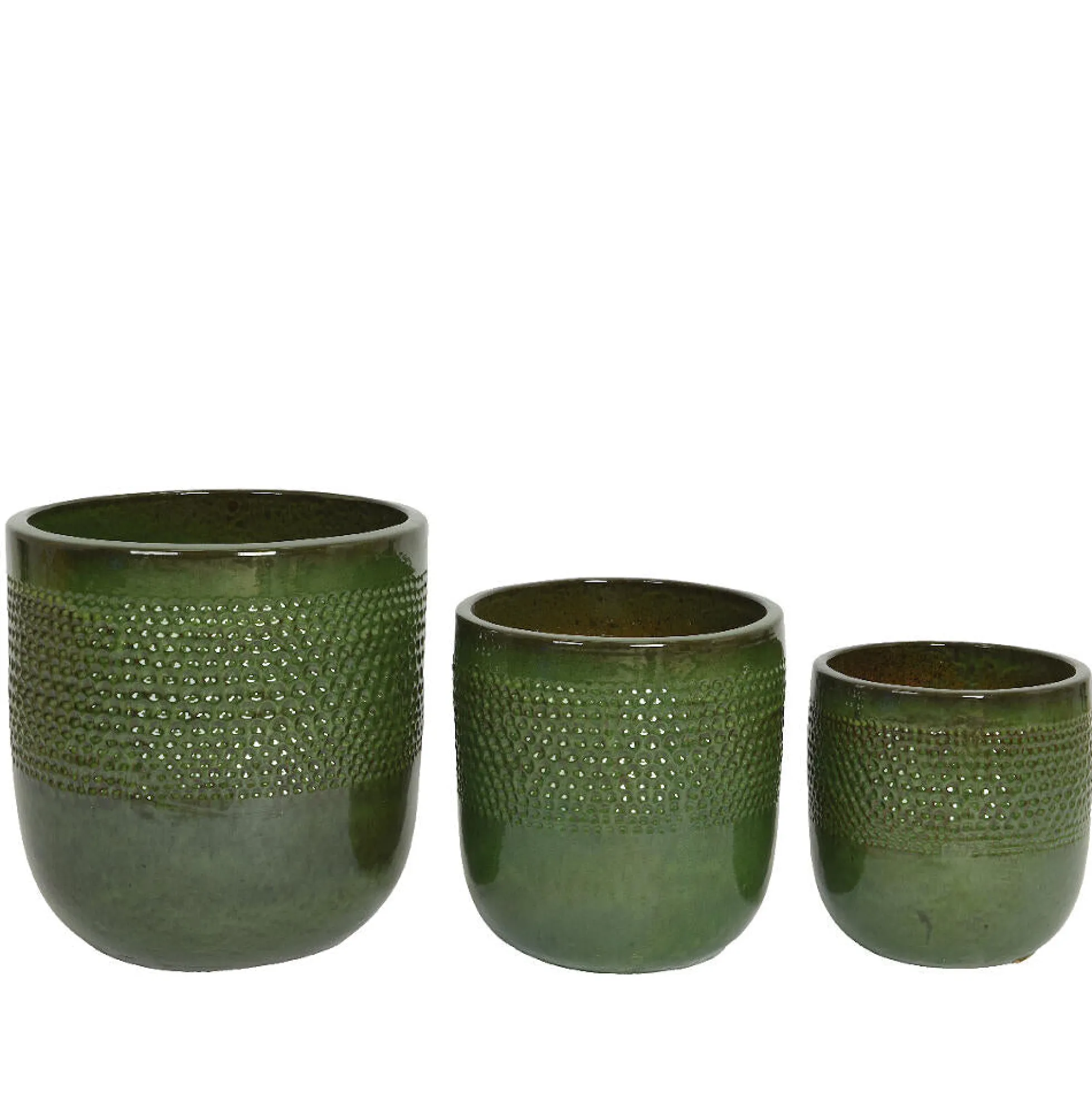 Macetero Terracota Verde 38cm