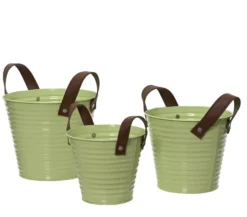 Macetero Zink Verde G