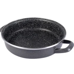 Magefesa K2 Gransasso Tartera 28, Acero Esmaltado Vitrificado, En Gris, Inducción Y Lavavajillas