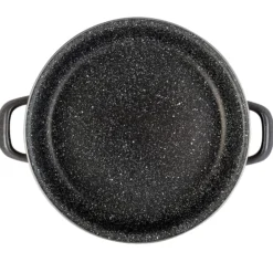 Magefesa K2 Gransasso Tartera 28, Acero Esmaltado Vitrificado, En Gris, Inducción Y Lavavajillas
