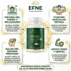 Magnesio Bisglicinato Efne – Sueño, Relajación Y Energía Natural