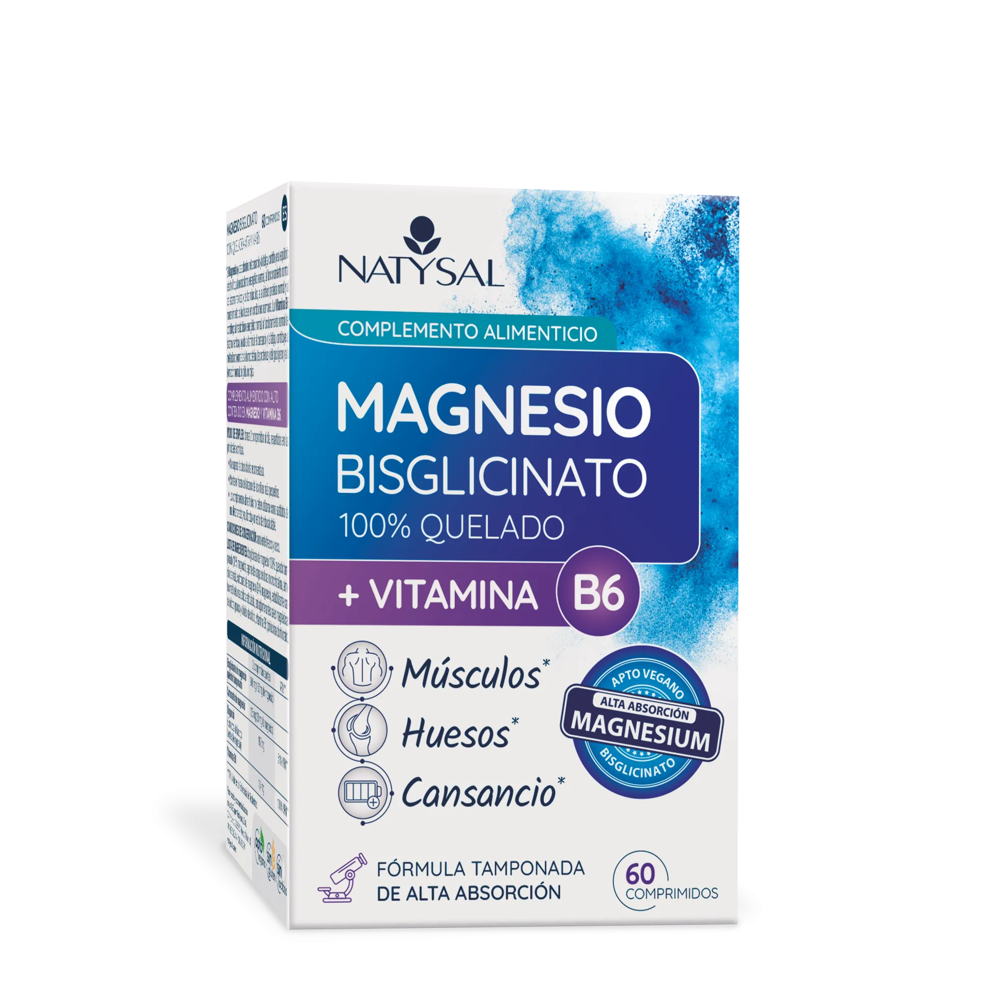 Magnesio + B6 700 mg 60 Comprimidos Natysal