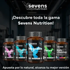 Magnesio Complex 4 En 1 + Detox Natural Con Cardo Mariano. Sevens Nutrition. Energía, Depuración Y Equilibrio Digestivo