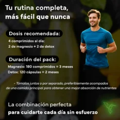 Magnesio Complex 4 En 1 + Detox Natural Con Cardo Mariano. Sevens Nutrition. Energía, Depuración Y Equilibrio Digestivo