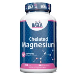 Magnesio Quelado 200mg - 60 Cápsulas - Magnesio - Haya Labs