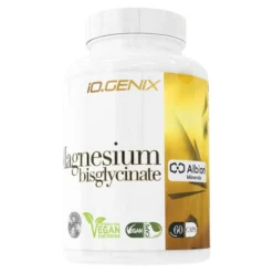 Magnesium Bisglycinate - 60 Cápsulas - Magnesio - Io.genix