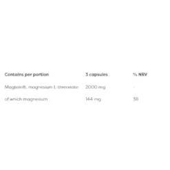 Magtein Magnesium L-threonate 90 Vegecaps