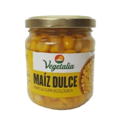 Maiz Dulce Bio en bote de vidrio Vegetalia 200 gr