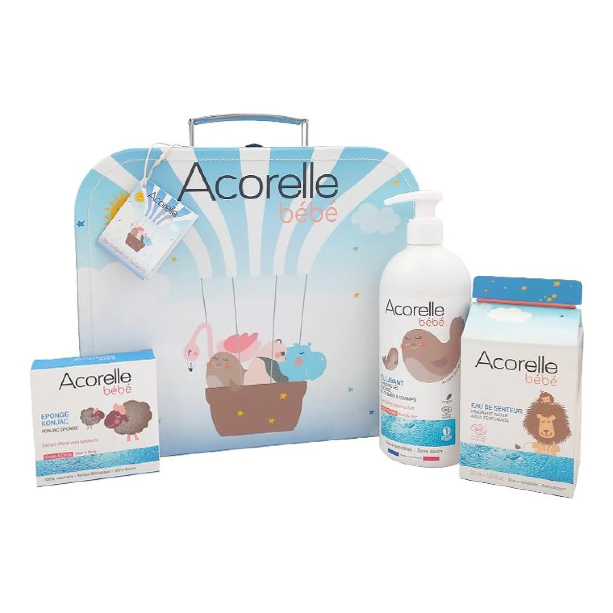 Maletín regalo bebé Acorelle