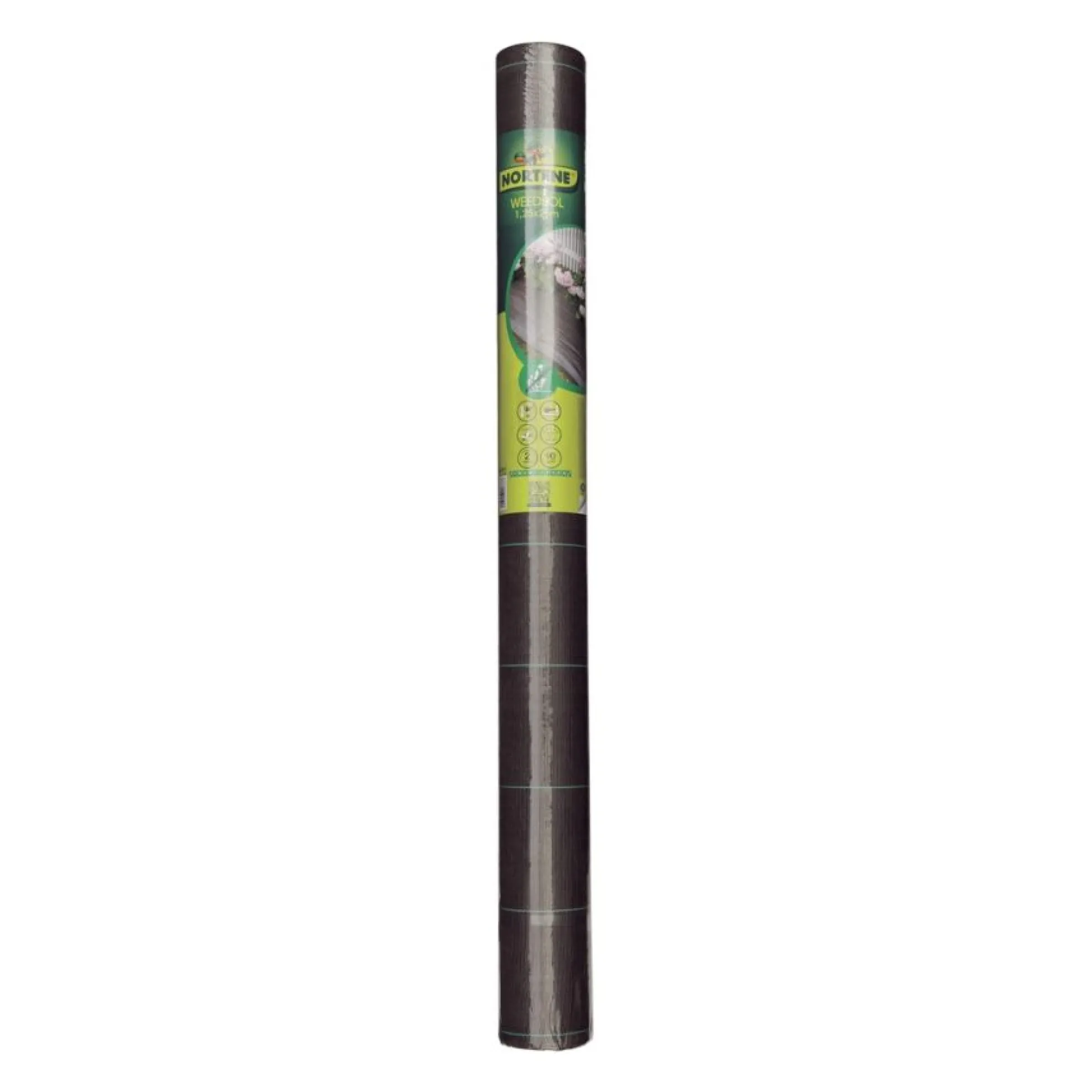 Malla Antihierbas Weedsol 1,25x25m Marrón Nortene