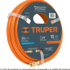 Manguera De Pvc Baja Presión - 10 M - 1/4"