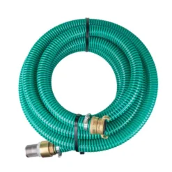 Manguera De Succión Pvc 1 Pulgada, 7m Con Válvula De Pie