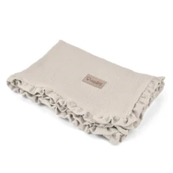 Manta De Bebé Doble Muselina Cotton Color Beige