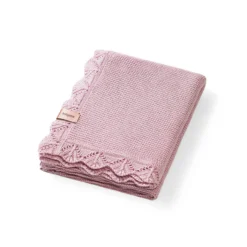 Manta Toquilla Bebé 100% Bamboo Rosa Nude