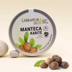 Manteca Corporal de Karité Labnatur Bio 230 ml | Nutrición Profunda | Piel Seca | Textura No Grasa | Vegano