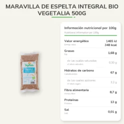 Maravilla de Espelta Integral BIO Vegetalia 500g