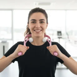 Masajeador Manual Para Cuello Y Hombros – Presión Dirigida En Nuca Y Trapecios, Relajación