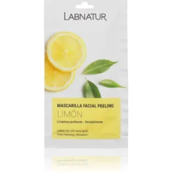 Mascarilla Facial Peel Off de Limón Labnatur 10 ml | Purificante y Refrescante | Piel Mixta o Grasa | Vegano