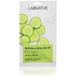 Mascarilla Facial Peel Off de Pepino Labnatur 10 ml | Hidratante y Refrescante | Todo Tipo de Pieles | Vegano