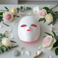 Mascarilla Led Facial Profesional 7 Colores – Luminoterapia Antiedad, Luminosidad E Imperfecciones – Cuidado De La Piel