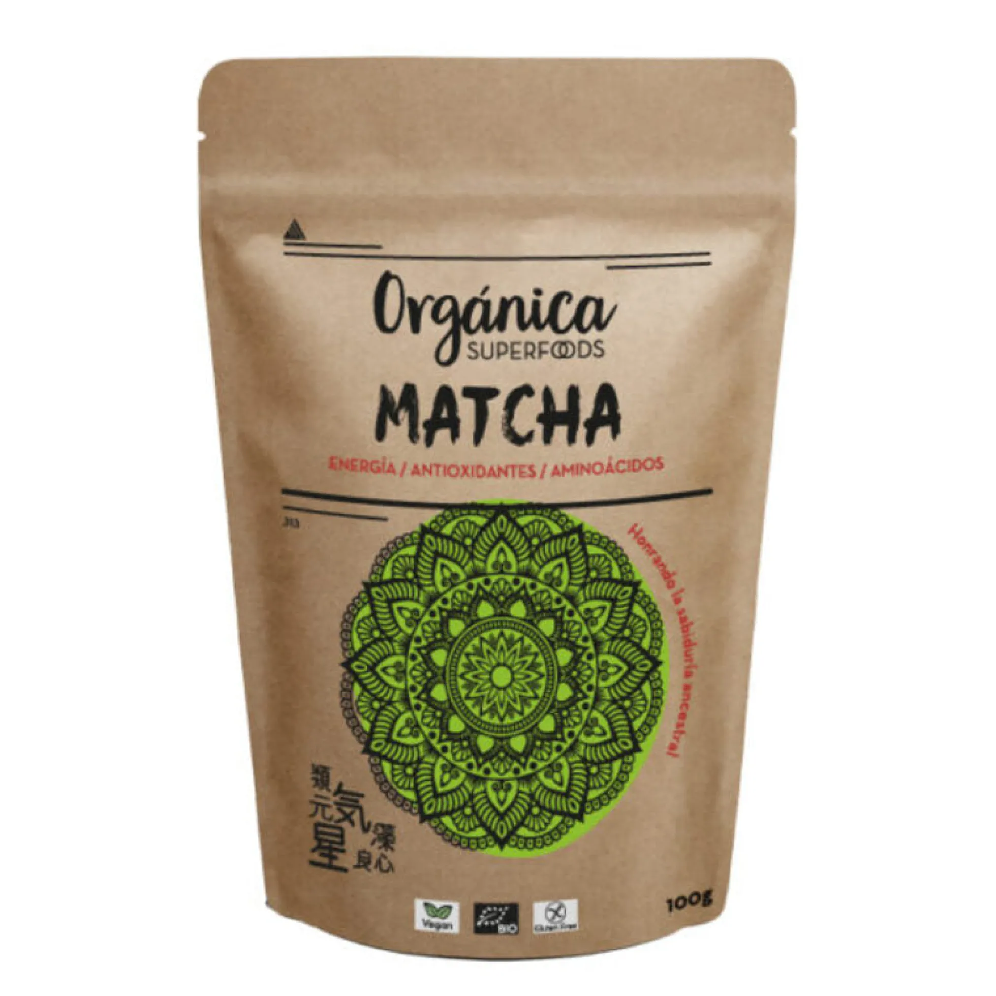 Matcha Bio 100g - Orgánica Superfoods