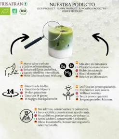 Matcha Latte Ecológico En Polvo | Calidad | Frisafran 100 G
