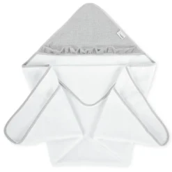 Maxicapa De Baño Para Bebés Cotton Color Gris