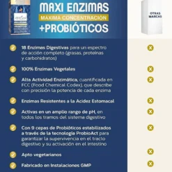 Maxienzimas Tongil 80 cápsulas