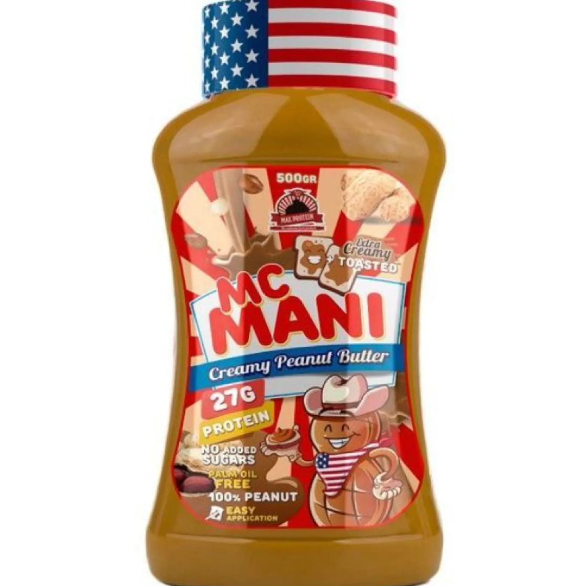 Mc Mani Peanut Butter 500 Gr Tostado