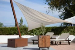 Módulo De Cultivo De Madera De Pino color Nogal Urban Green Club - 50x50x60 Cm 100 L