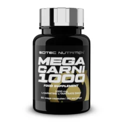 Mega Carni 1000mg - 60 Mega Cápsulas - L-carnitina - Scitec Nutrition
