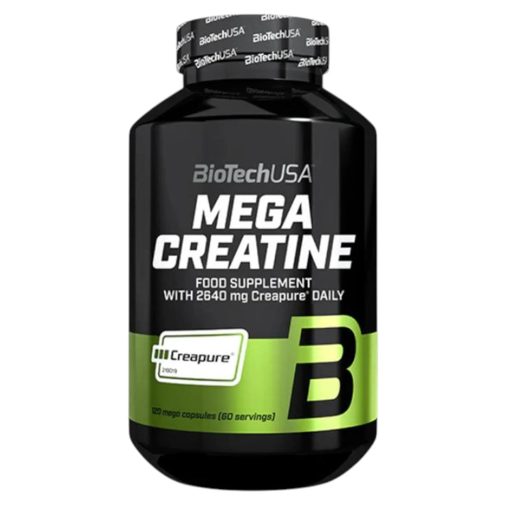 Mega Creatine Creapure 120 Caps