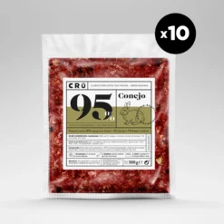 Menú Barf De Conejo Para Gato - 10 Paquetes