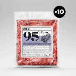 Menú Barf De Pavo Para Gato - 10 Paquetes