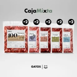 Menú Barf Mixto Para Gato - 10 Paquetes