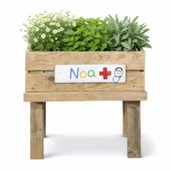 Mesa De Cultivo Infantil De Madera Con Kit De Cultivo Medicinales| Vidahuerto
