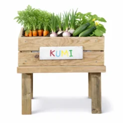 Mesa De Cultivo Infantil De Madera Con Kit De Cultivo Ecológicas| Vidahuerto