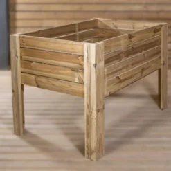 Mesa De Cultivo Mura Profunda 40cm Vidahuerto 80x40x80 Cm.