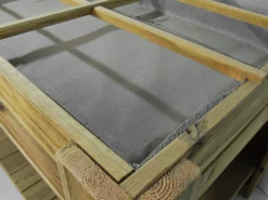 Mesa De Cultivo Tura Profunda 20cm Vidahuerto Con Bandeja Y Separadores 120x80x80 Cm.