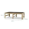 Mesa Expositora De Madera Blossom Hortalia