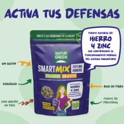 Mezcla de Semillas SmartMix Sistema Inmune Bio NaturGreen 175 g
